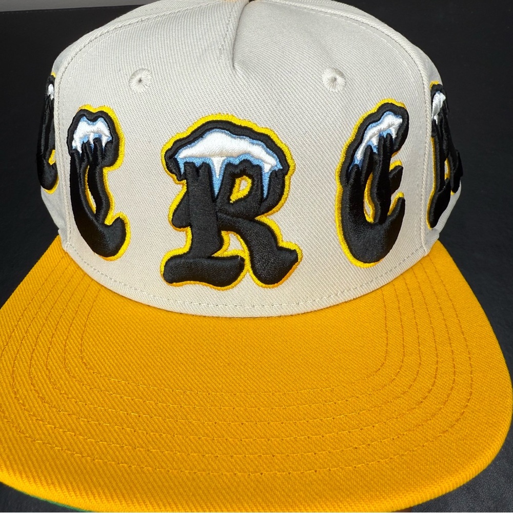 Icecream Cap with Yellow Brim